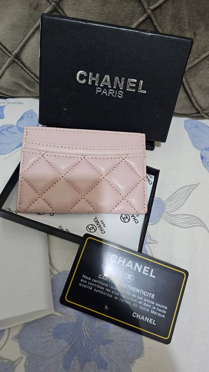 Chanel porta carte compresi di scatola e certificato