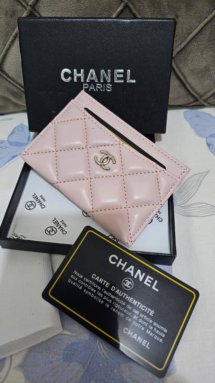 Chanel porta carte compresi di scatola e certificato